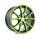 Leichtmetall-Felgen DE807535112G28 | Typ 431 DE Sports 1tlg. | 8X17&quot; ET35 5/112 color polished - green