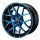Leichtmetall-Felgen NBU859545108G31 | Typ 604 NBU Race 1tlg. | 8,5X19&quot; ET45 5/108 color polished - blue